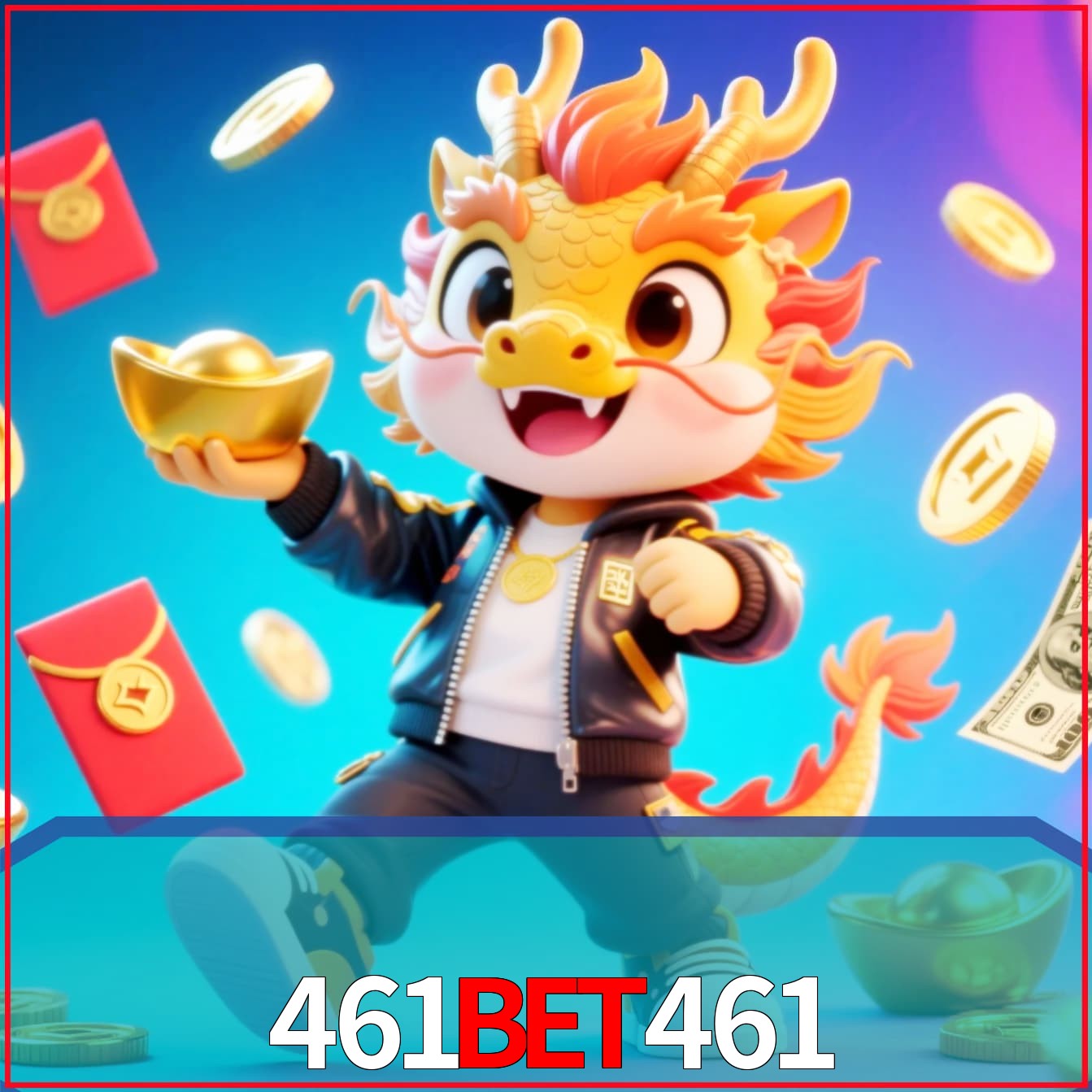 Slot machine 3D icon with number 7 and 1